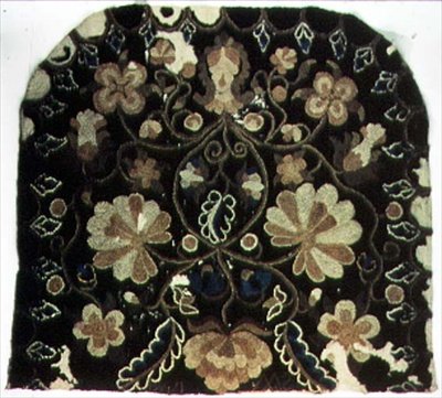 Bed Rug Made by Sara Waterman, 1794 by American School